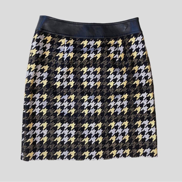 J McLaughlin Women’s 6 Plaid Metallic Thread Mini Skirt Clueless Preppy Y2K - Picture 5 of 10